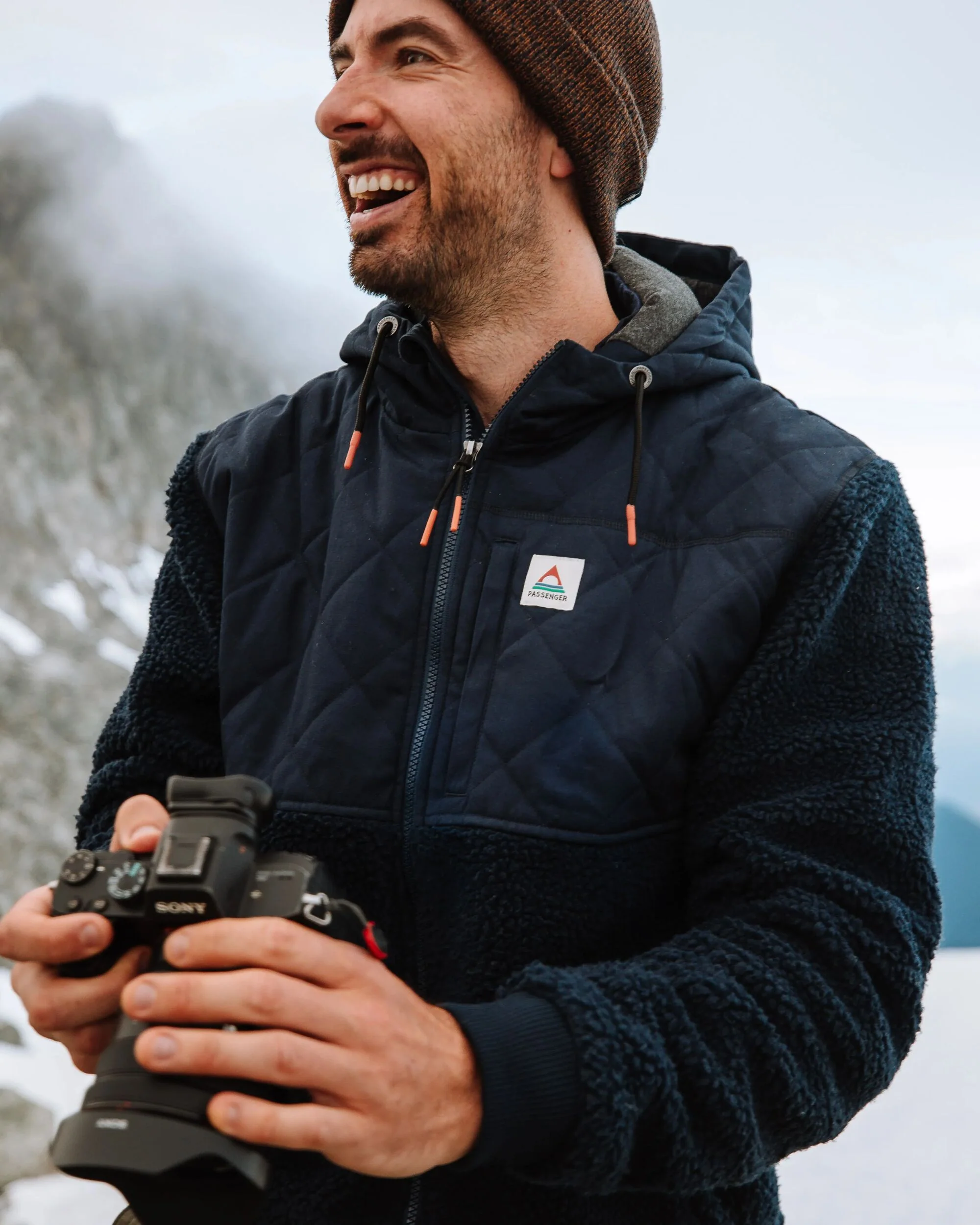 Adventure Deep-Pile Sherpa Fleece - Rich Navy