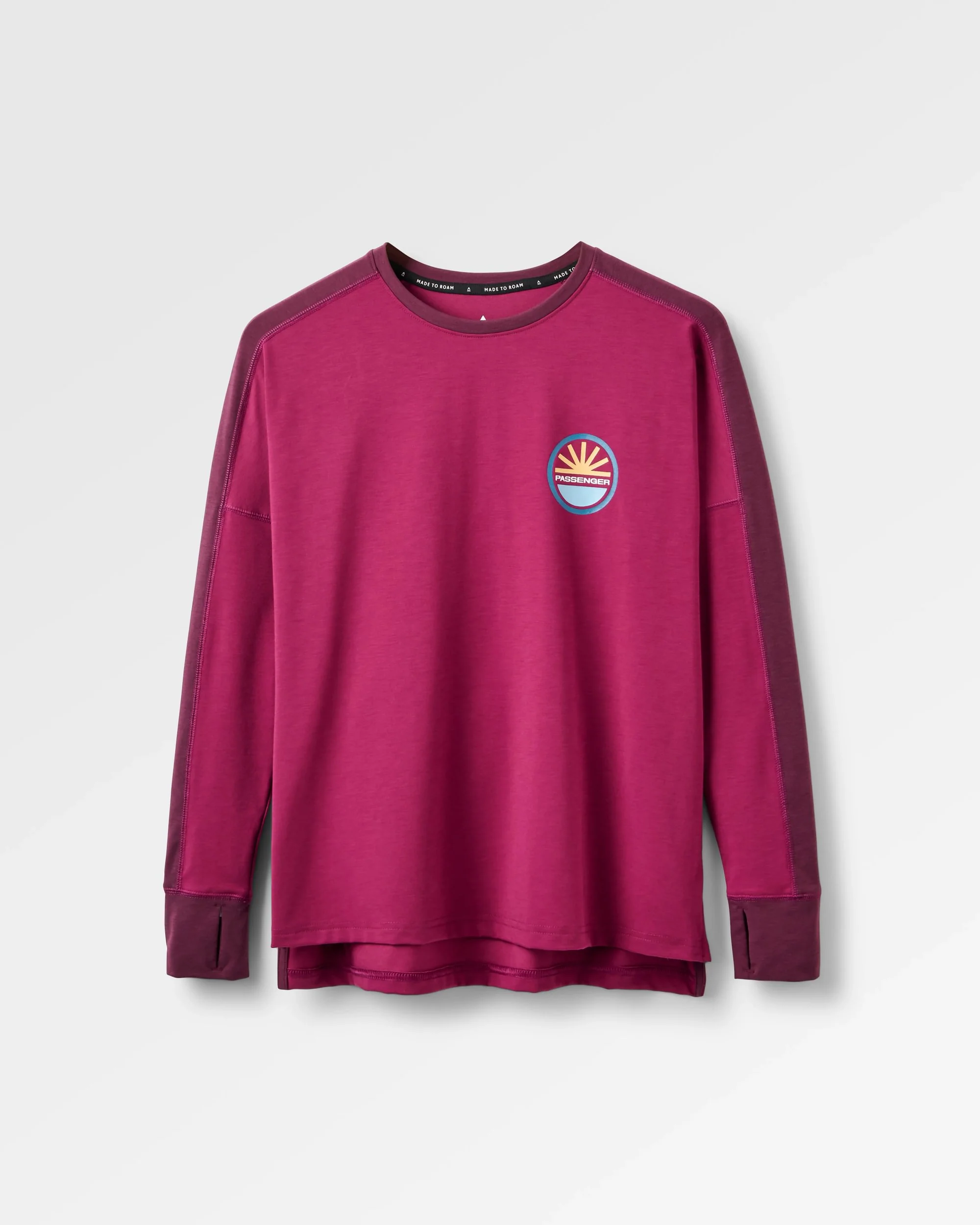 Chase The Light Drirelease® Active LS T-Shirt - Wild Berry