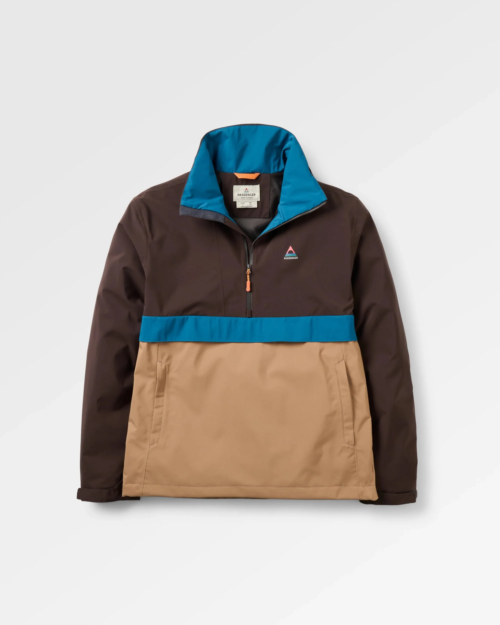 Diablo Waterproof Anorak - Caramel/Espresso