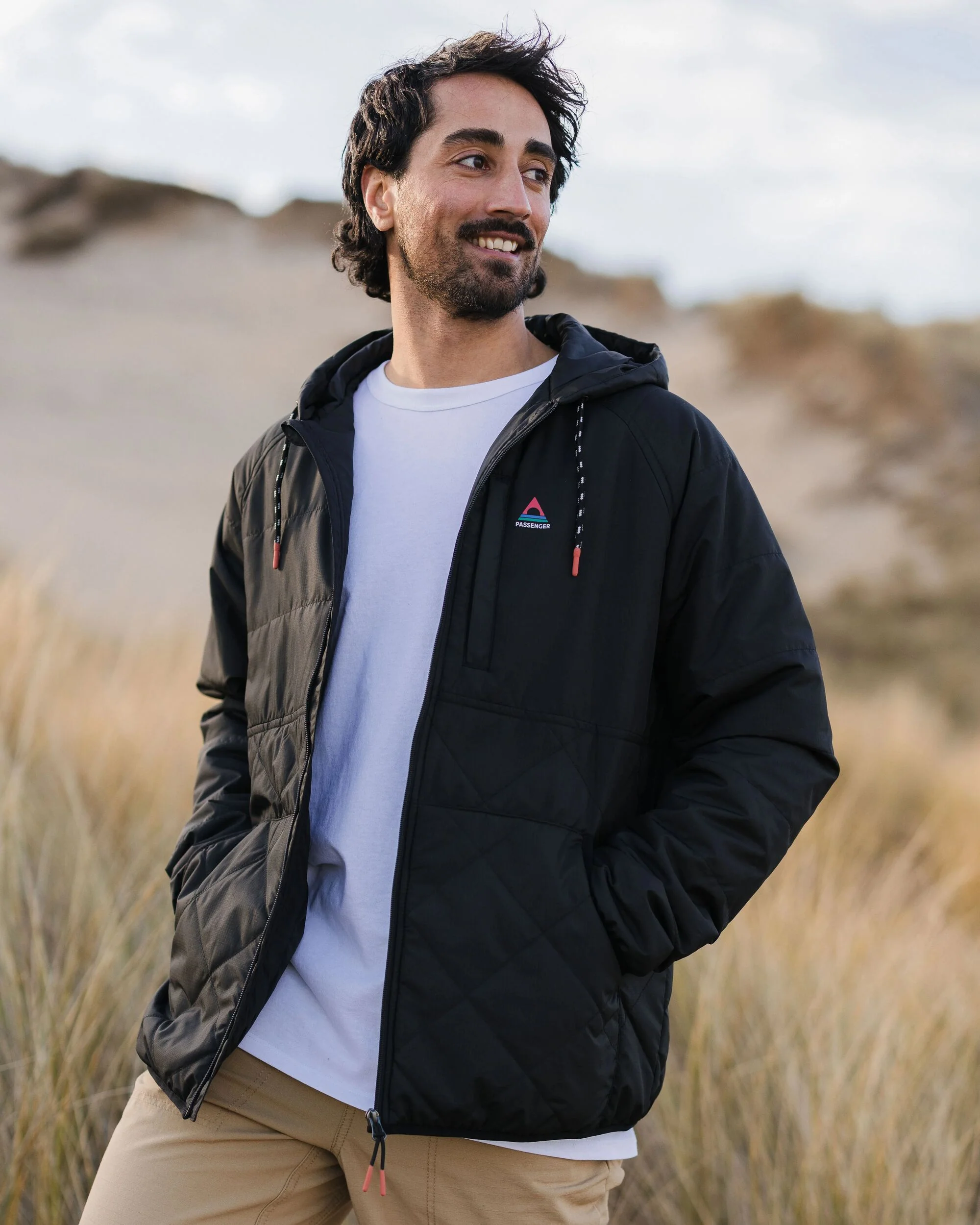 Dylan Insulated Full Zip Jacket - Black