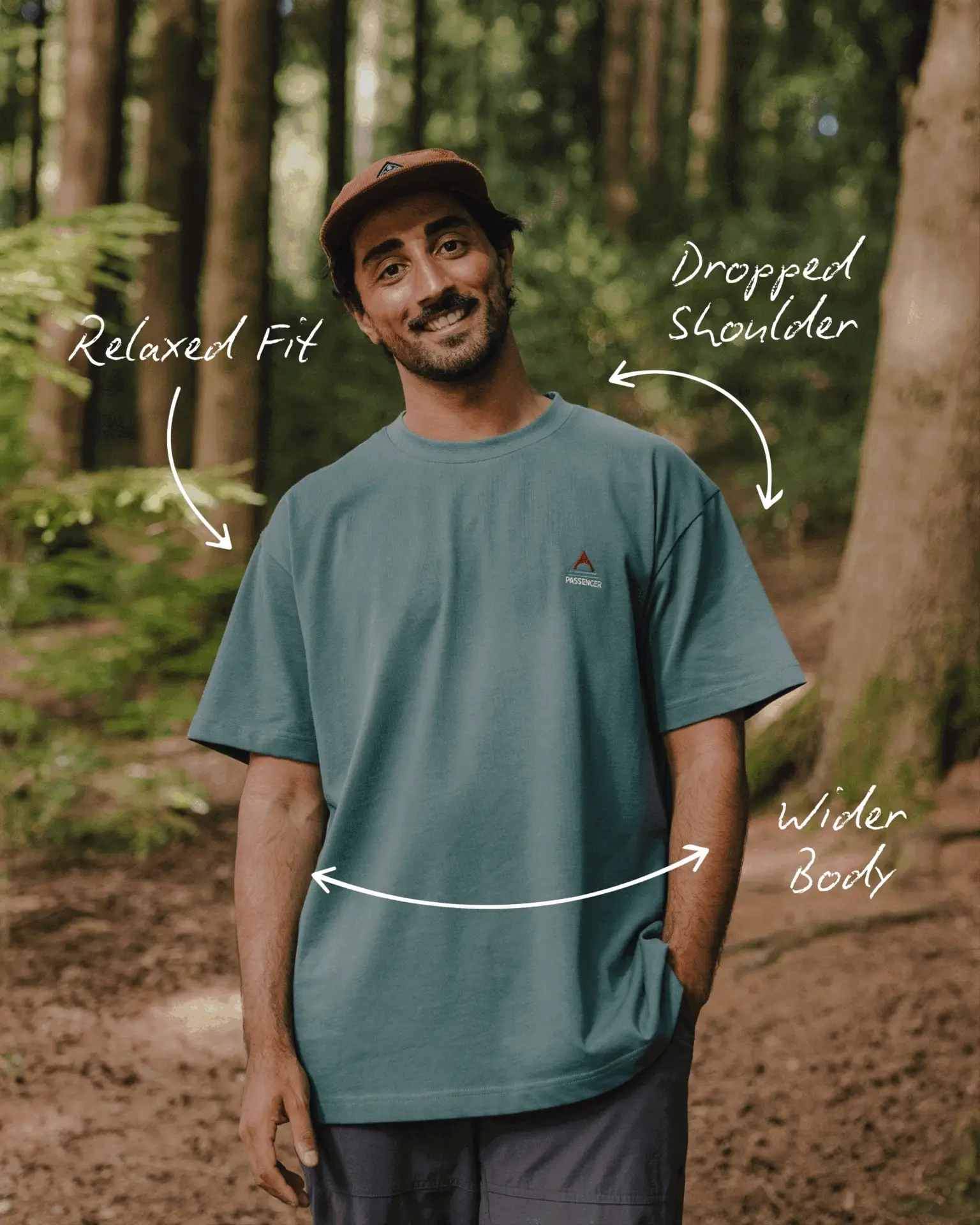 Elbio Relaxed Fit T-Shirt - Mediterranean - Image 5