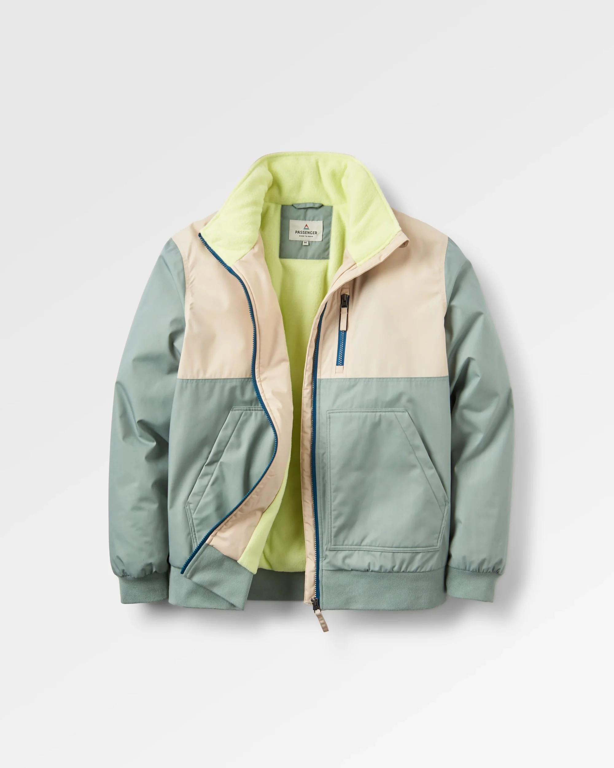 Finn Polar Fleece Lined Jacket - Pistachio