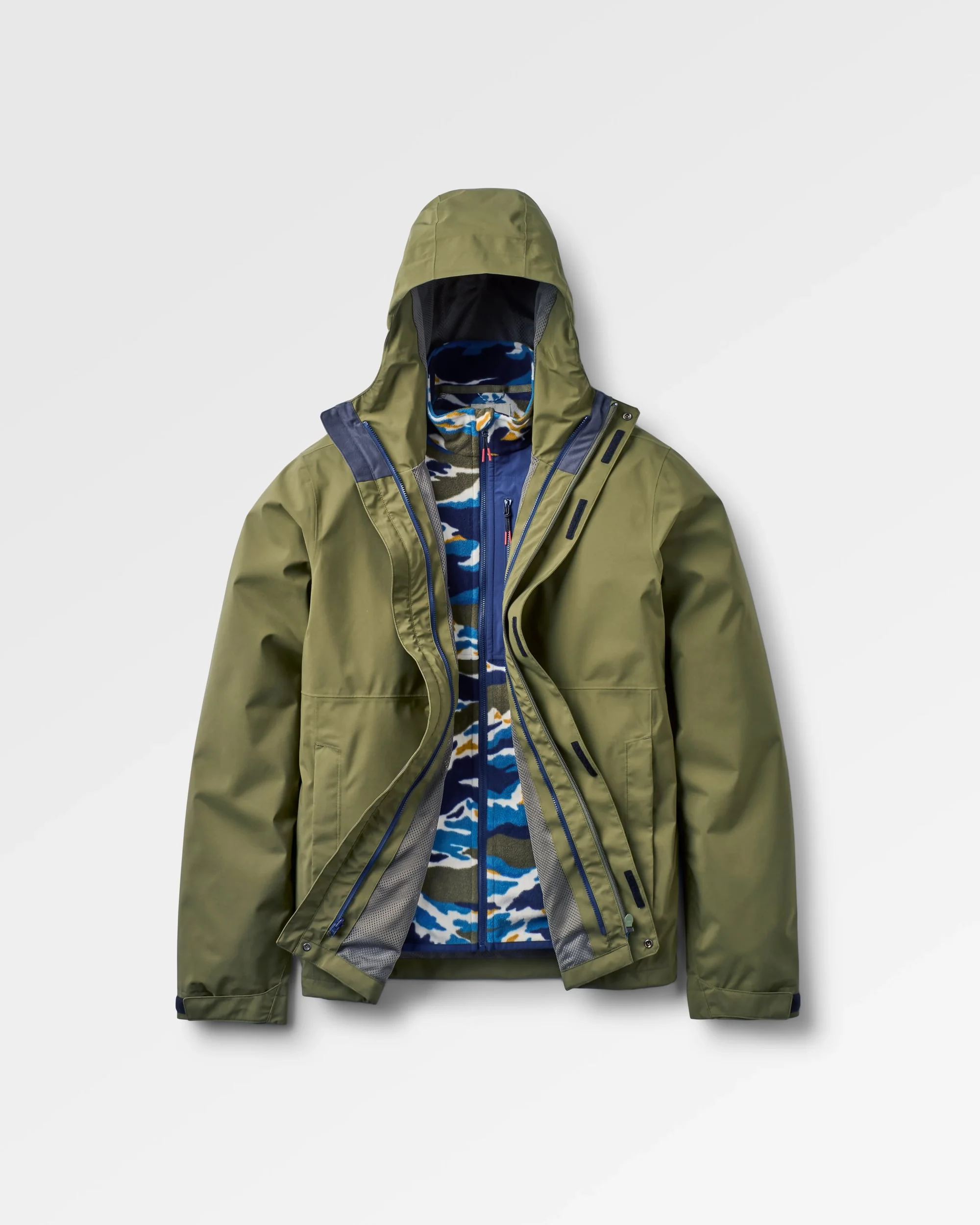Graniteridge Waterproof 3 in 1 Jacket - Khaki