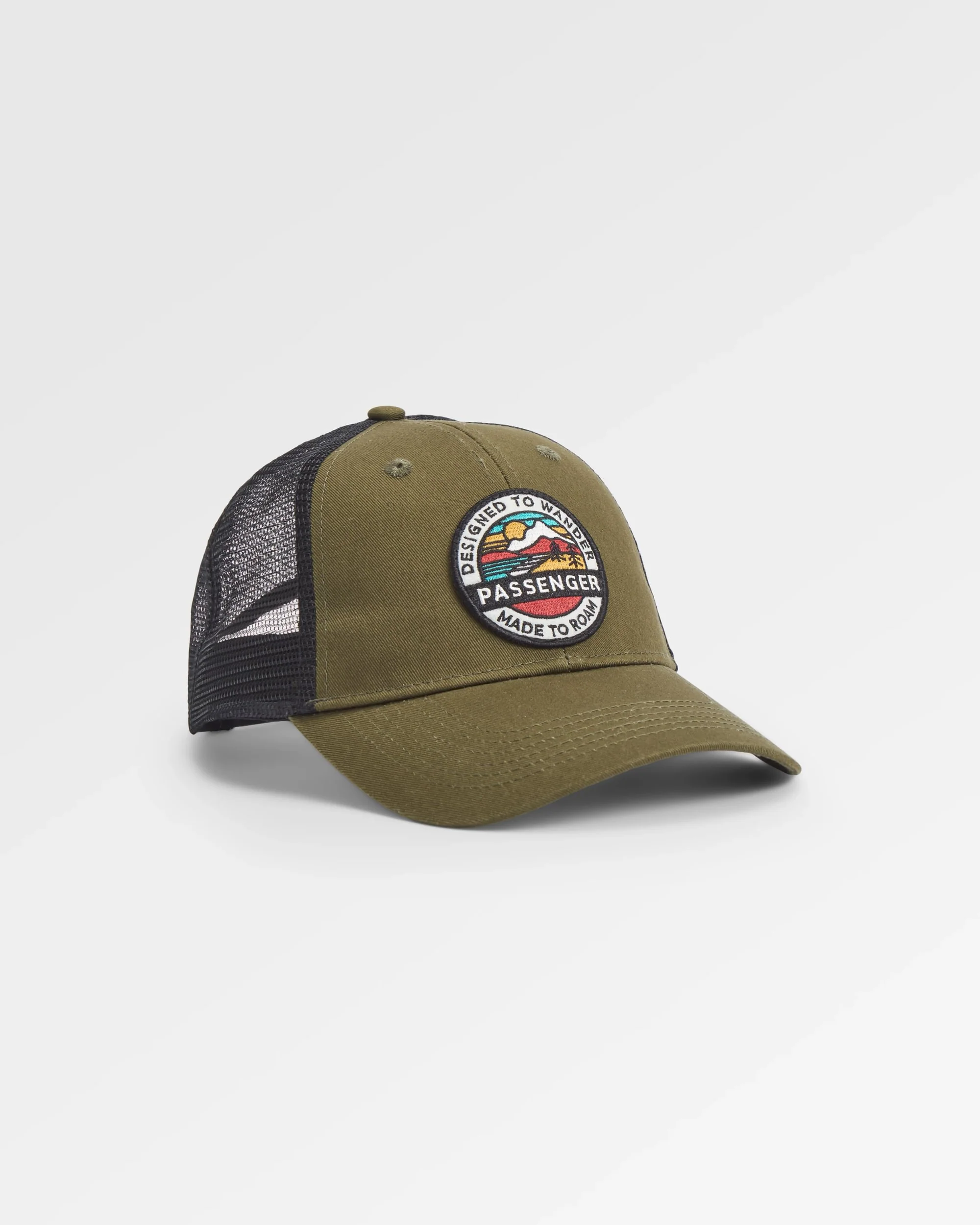 Odyssey Mesh Snapback Cap - Khaki