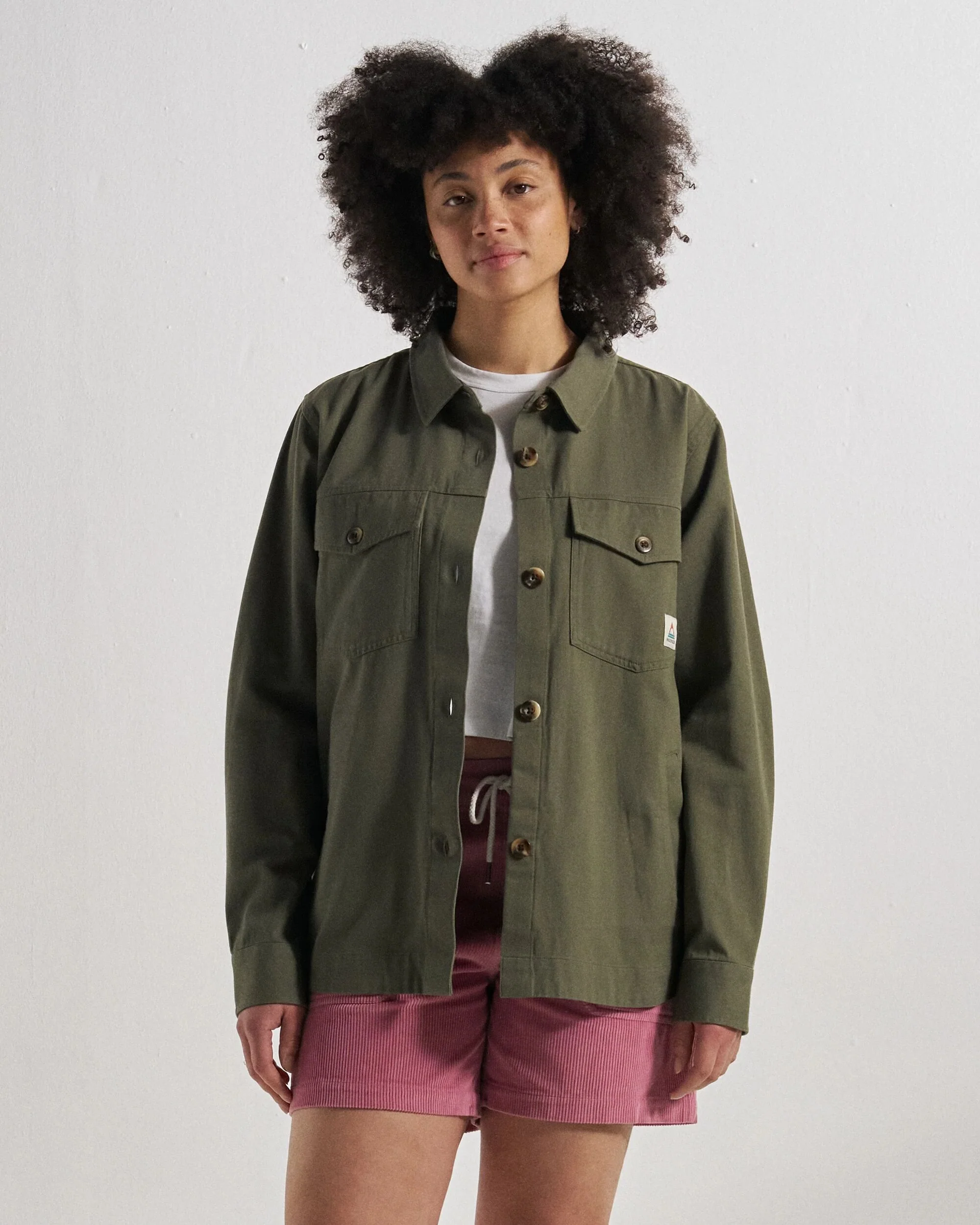 Stella LS Shirt - Dusty Olive