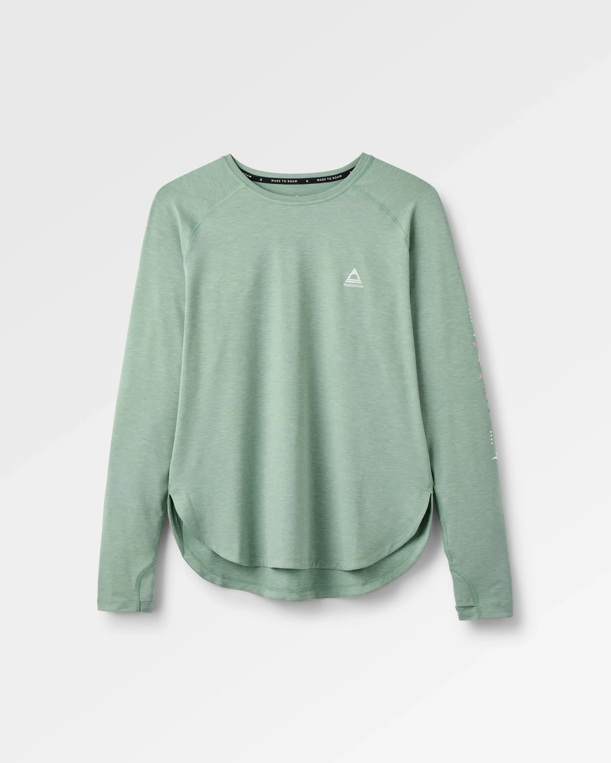 Sunvale Lightweight UPF50 LS T-Shirt - Pistachio Marl